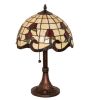 19" High Roseborder Table Lamp
