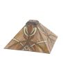 13" Square Glasgow Bungalow Shade