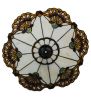 20" Wide Shell with Jewels Shade
