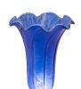 63" High Blue Tiffany Pond Lily 12 LT Floor Lamp