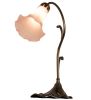 15" High Pink Tiffany Pond Lily Accent Lamp