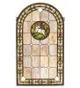 23" Wide X 40" High Lamb of God Stained Glass Window
