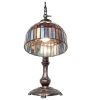 20" High Tiffany Candice Bridge Arm Table Lamp