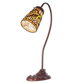 18" High Jeweled Grape Gooseneck Accent Lamp