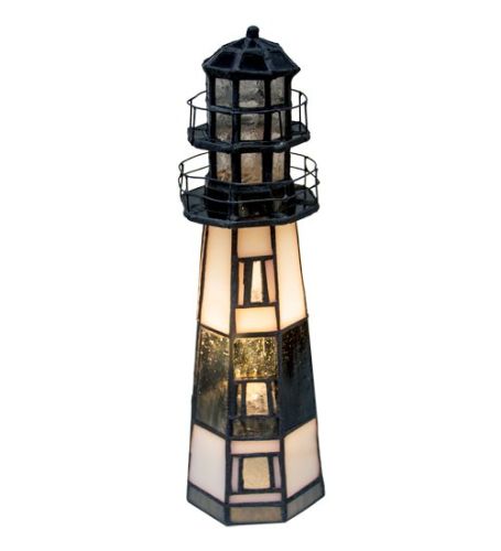 9.5"H The Lighthouse on Montauk Point Accent Lamp
