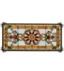 25 Wide X 12 High Emma Stained Glass Window