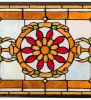 25 Wide X 12 High Emma Stained Glass Window