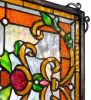 25 Wide X 12 High Emma Stained Glass Window