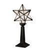 17 High Moravian Star Accent Lamp