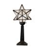 17 High Moravian Star Accent Lamp