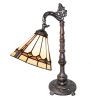 20" High Belvidere Bridge Arm Table Lamp