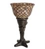 15" High Tiffany Fishscale Mini Lamp
