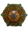 16" Wide Duffner & Kimberly Shell & Diamond Shade