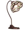 18" High Roseborder Desk Lamp
