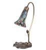 16 High Stained Glass Pond Lily Accent Lamp