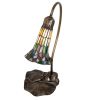 16 High Stained Glass Pond Lily Accent Lamp