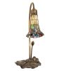 16 High Stained Glass Pond Lily Accent Lamp