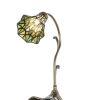 15 High Stained Glass Pond Lily Accent Lamp
