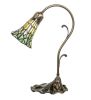 15 High Stained Glass Pond Lily Accent Lamp