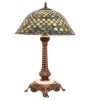23" High Tiffany Fishscale Table Lamp