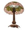 23" Wide Tiffany Cabbage Rose Table Lamp