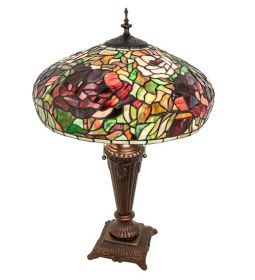 26 High Tiffany Peony Table Lamp