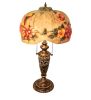 27" High Puffy Butterfly & Flowers Table Lamp