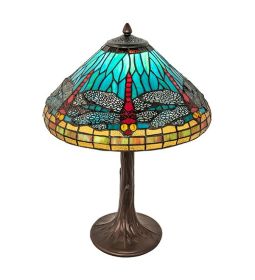 23 High Tiffany Dragonfly Table Lamp