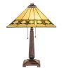 23 High Diamond Band Mission Table Lamp