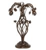 19 High Stained Glass Pond Lily 6 Light Table Lamp