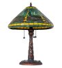 23" High Tiffany Dragonfly Table Lamp