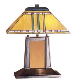 20"H Prairie Corn Oblong Desk Lamp