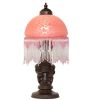 17 High Roussillon Cherub With Lantern Mini Lamp