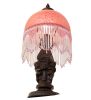 17 High Roussillon Cherub With Lantern Mini Lamp