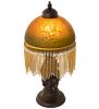 17" High Roussillon Cherub With Lantern Mini Lamp