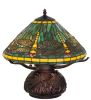 17 High Tiffany Dragonfly Table Lamp