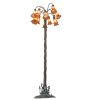 61" High Amber Tiffany Pond Lily 12 Light Floor Lamp