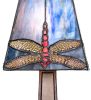 10" High Dragonfly Mini Lamp