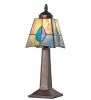 10" High Mackintosh Leaf Mini Lamp