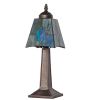 10" High Mackintosh Leaf Mini Lamp