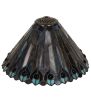 12 Wide Tiffany Jeweled Peacock Shade