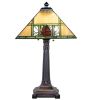 24" High Pinecone Ridge Table Lamp