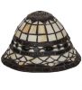 8" Wide Tiffany Roman Shade