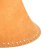 18 Wide Faux Leather Tan Hexagon Shade