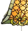 21" High Duffner & Kimberly Shell & Diamond Table Lamp