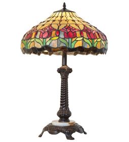 28 High Colonial Tulip Table Lamp