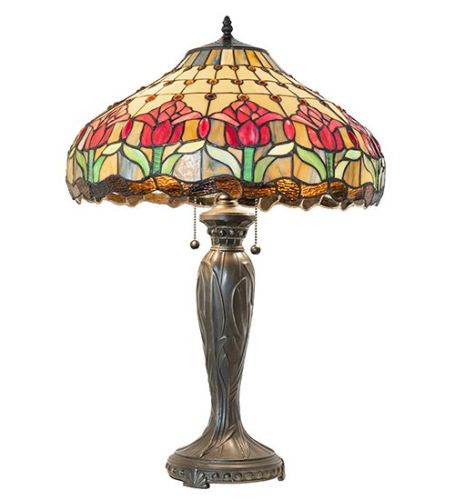 27" High Colonial Tulip Table Lamp