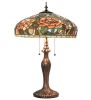 25" High Tiffany Peony Table Lamp