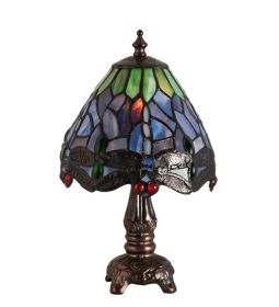 11.5H Tiffany Hanginghead Dragonfly Mini Lamp