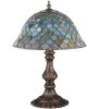 17"H Tiffany Fishscale Accent Lamp